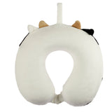 Oreiller cervical en mousse à mémoire de forme en peluche vache Relaxeazzz