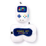 Jeu Relaxeazzz sur le masque de sommeil avec oreiller de voyage rond