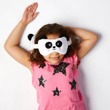 Masque de sommeil oreiller de voyage rond Relaxeazzz panda