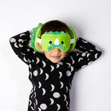 Masque de sommeil oreiller de voyage rond Relaxeazzz dinosaure