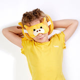 Masque de sommeil oreiller de voyage rond Relaxeazzz girafe