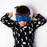 Relaxeazzz masque de sommeil oreiller de voyage rond en peluche voyage dans l'espace