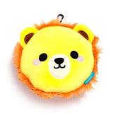 Masque de sommeil oreiller de voyage rond en peluche Relaxeazzz lion