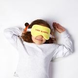 Masque de sommeil oreiller de voyage rond en peluche tigre Relaxeazzz