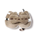 Masque de sommeil oreiller de voyage rond chat Pusheen