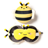 Masque de sommeil oreiller de voyage rond Relaxeazzz Adorabugs