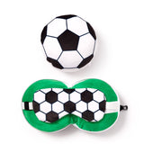 Masque de sommeil oreiller de voyage rond Relaxeazzz football