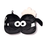 Relaxeazzz Shaun le mouton oreiller de voyage rond masque de sommeil