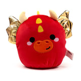 Peluche calmarglys roscoe le dragon adoramagic