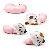 Swapseazzz Adoramals Cat Oreiller de voyage en peluche 2 en 1