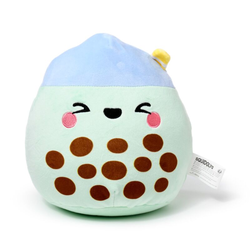 Calmar en pelucheglys gourmand mals matcha de bubble tea