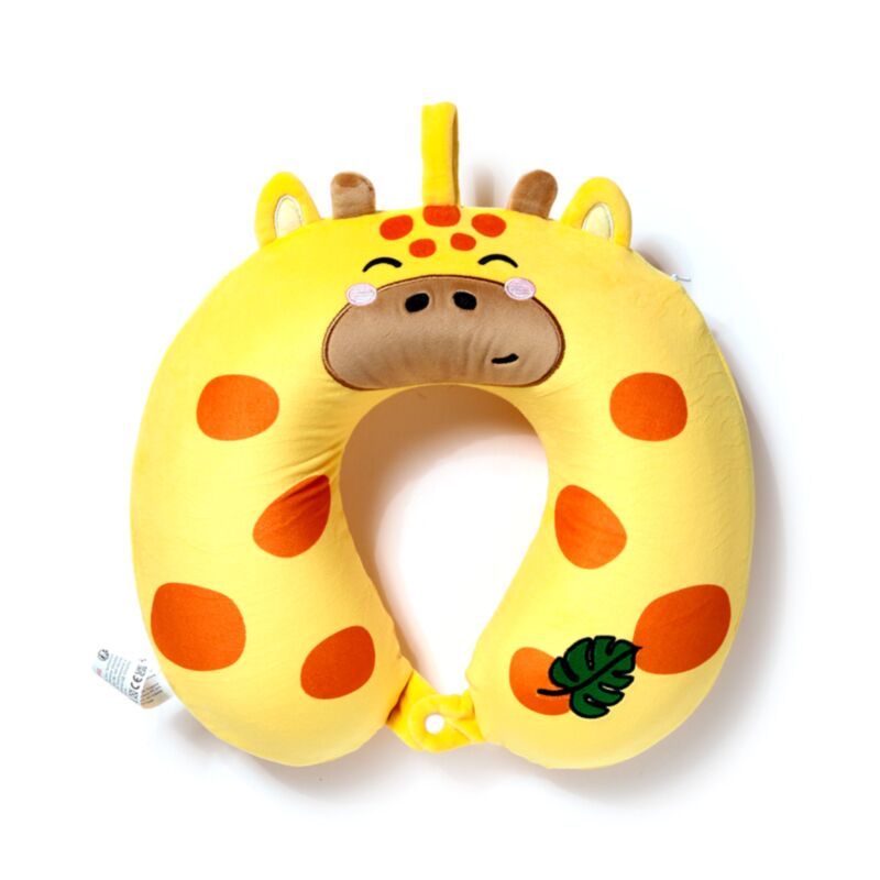 Oreiller cervical en mousse à mémoire de forme Relaxeazzz Raffi la girafe Adoramals