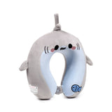 Relaxeazzz Archie le requin Adoramals oreiller cervical en mousse à mémoire de forme en peluche