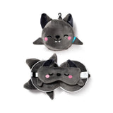 Relaxeazzz Dexter la chauve-souris Adoramals oreiller de voyage masque de sommeil