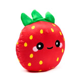 Calmar en pelucheglys gourmand mals elidi la fraise