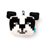 Relaxeazzz Minecraft Panda Oreiller de voyage rond Masque de sommeil