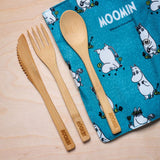 Moomin - Ménagère 6 pièces en bambou 100% naturel