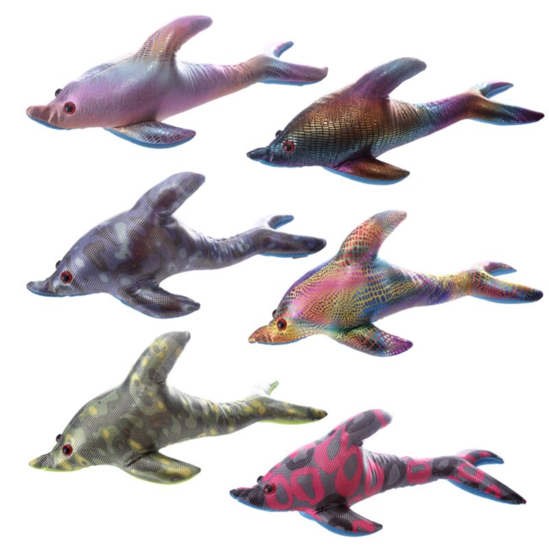 Peluches dauphin animaux sable 35 cm