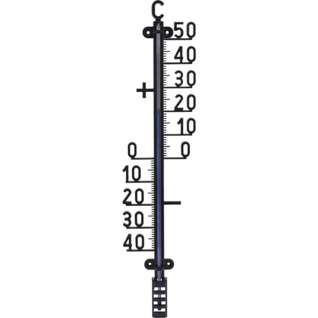 Thermomètre de jardin Pro h40cm en plastique