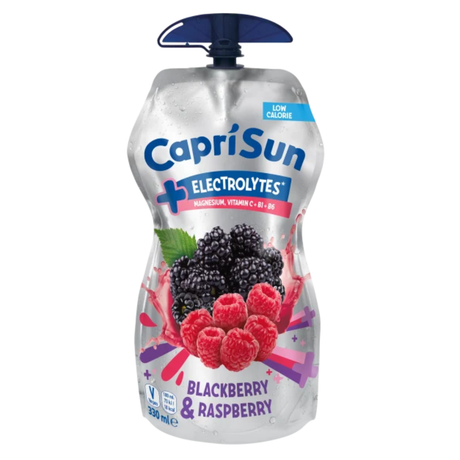 Capri-sun blackberry rasberry +electrolytes (15x 33 cl)