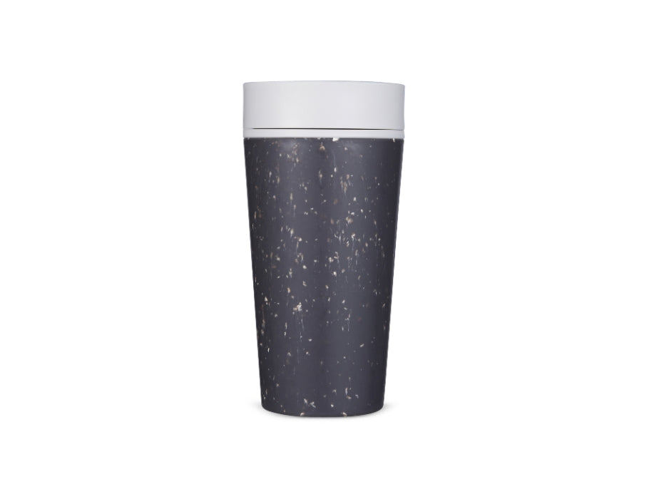 Circulaire co. tasse à café - tasse circulaire - noir et blanc - 340 ml