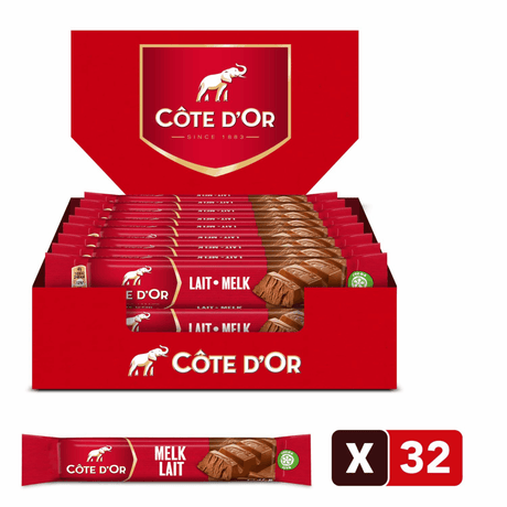 Barre de lait Côte d'Or (32x 47gr)