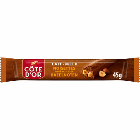Barre de Côte d'Or au lait noisettes (32x 45gr)