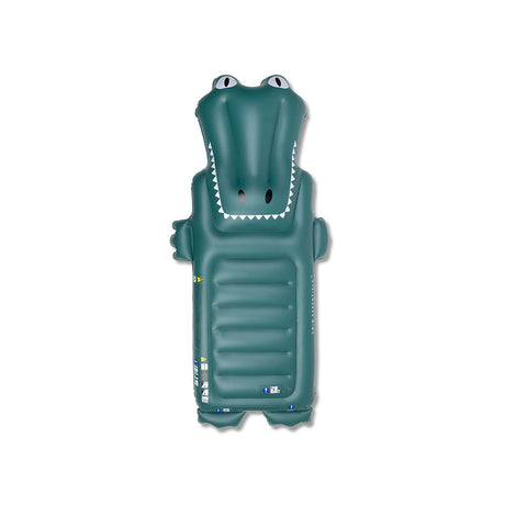 Paysage de rêve | matelas pneumatique de luxe en crocodile vert
