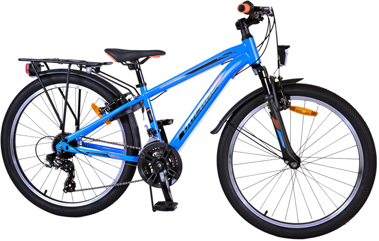 Volare Cross Children's Bike Boys 24 Inch Blue 18 Gears Two Hand Brakes