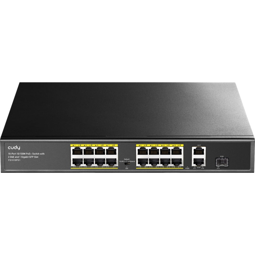 Commutateur Poe+ Cudy 16 ports 10 100 m