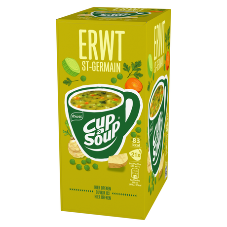 Knorr tasse à soupe aux pois (21x 175ml)