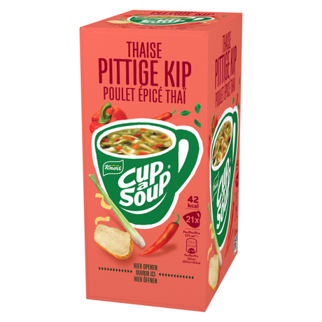 Knorr cup-a-soupe poulet épicé thaï (21x 175ml)
