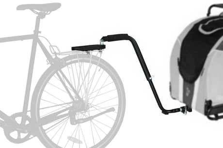Porte-bagages Doggyride à barre de traction noir, incl. Britch Lite