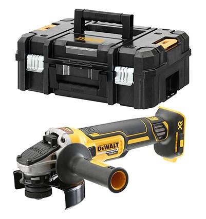 Meuleuse d'angle sans fil Dewalt dcg405nt | 125 mm | bl | sans piles ni chargeur | dans le cas tstak - dcg405nt-xj