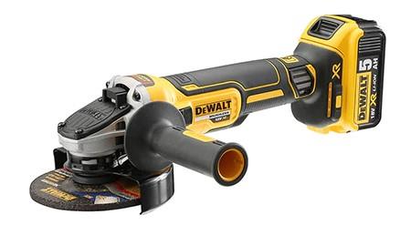 Meuleuse d'angle sans fil Dewalt dcg405p2 | 125 mm noir | 18v 5,0ah xr li-ion | +tstak