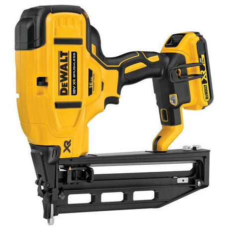 Cloueur de finition à batterie Dewalt dcn662d2 16ga 18v xr 2.0ah en tstak