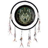 Lisa Parker attrape-rêves - tête de loup 60cm