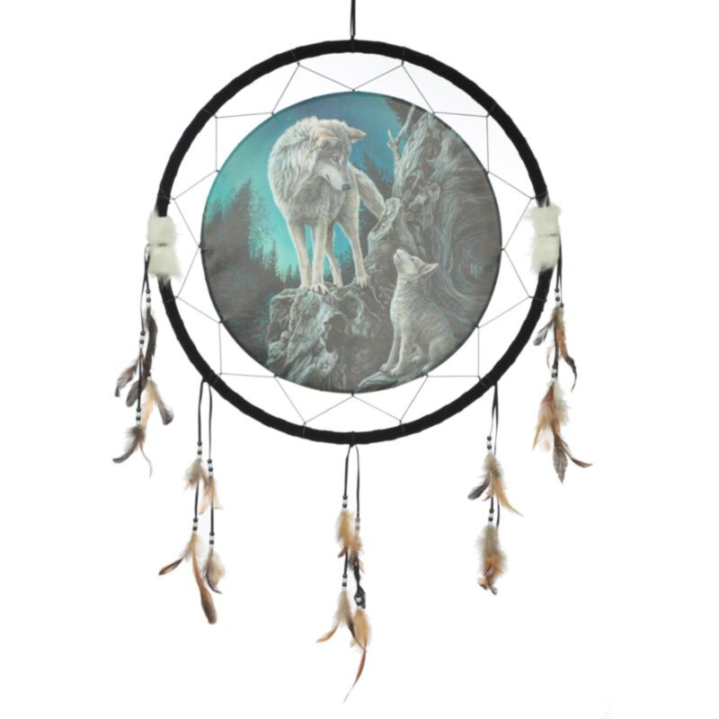 Lisa Parker esprit loup attrape-rêves 60cm