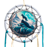 Attrape rêves esprit du loup 16cm