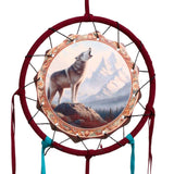 Attrape-rêves loup des montagnes 16cm