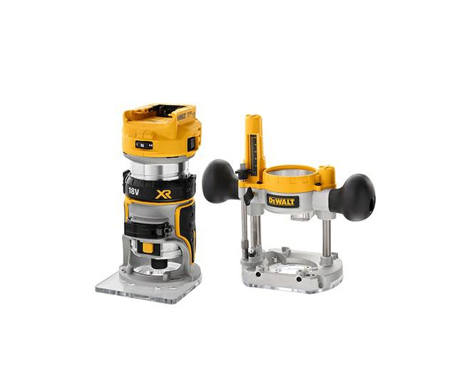 Dewalt freesmachine 18v dcw604n 8mm 2 basis