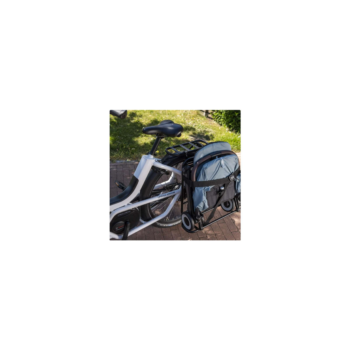 Basil steco transporteur buggy-mee advanced noir mat