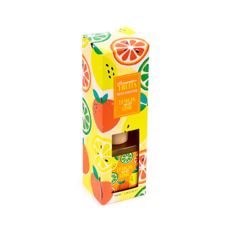 Bâtonnets parfumés Fruits d'été citron lime 100ml