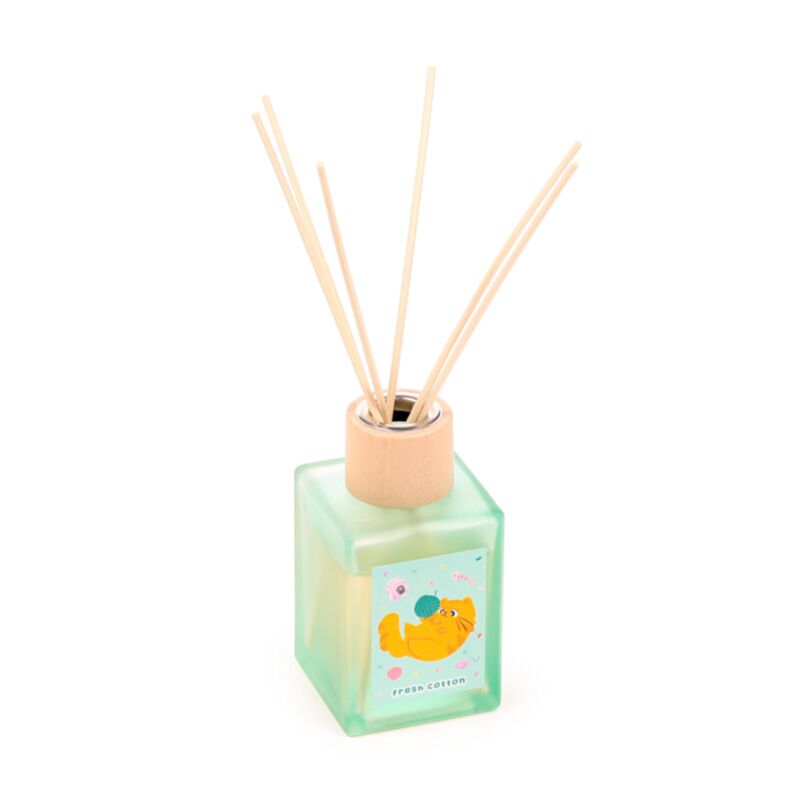 Beans co chats coton frais 100ml bâtons de parfum parfum de maison