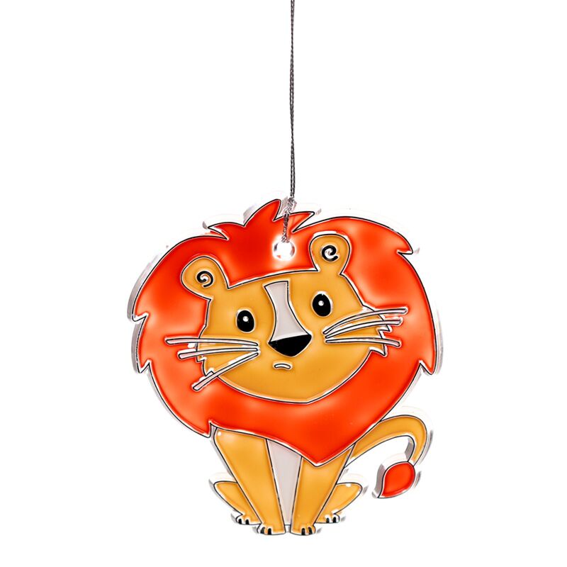 Le lion Zooverse peint votre propre attrape-soleil