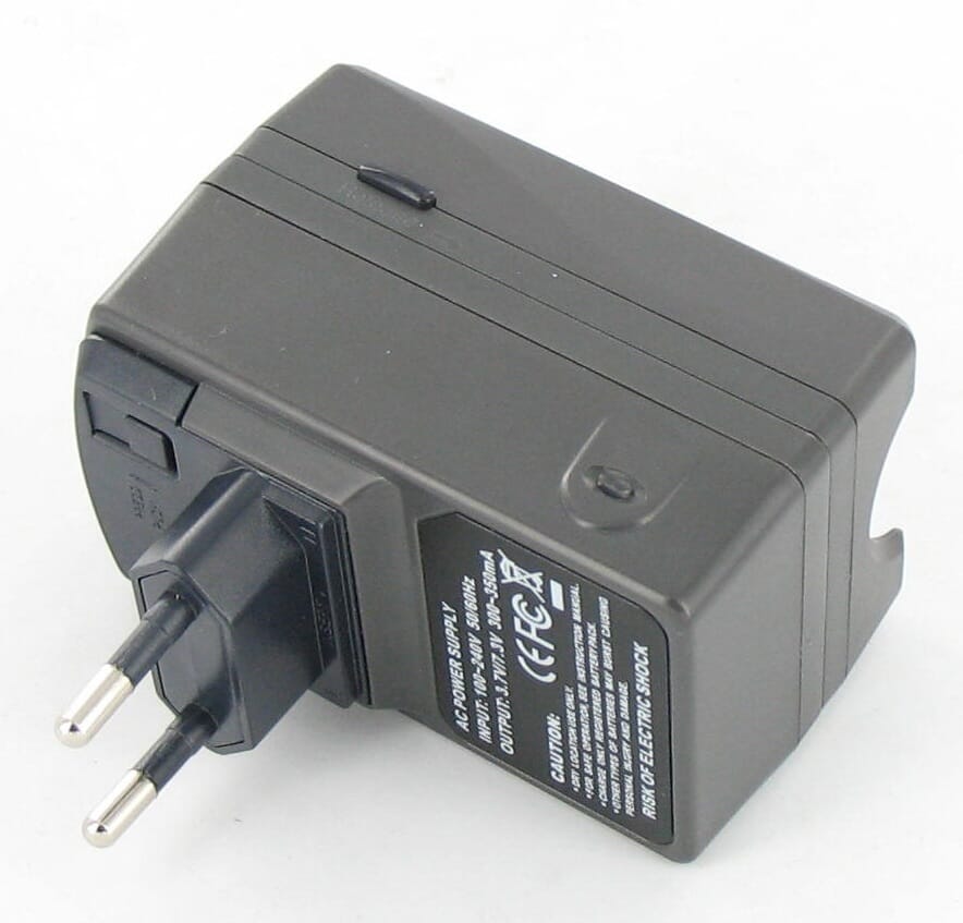 Kit chargeur de batterie Yanec pour cr123, cr2