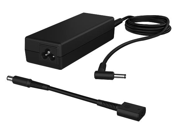 Adaptateur AC pour ordinateur portable HP 90W avec dongle