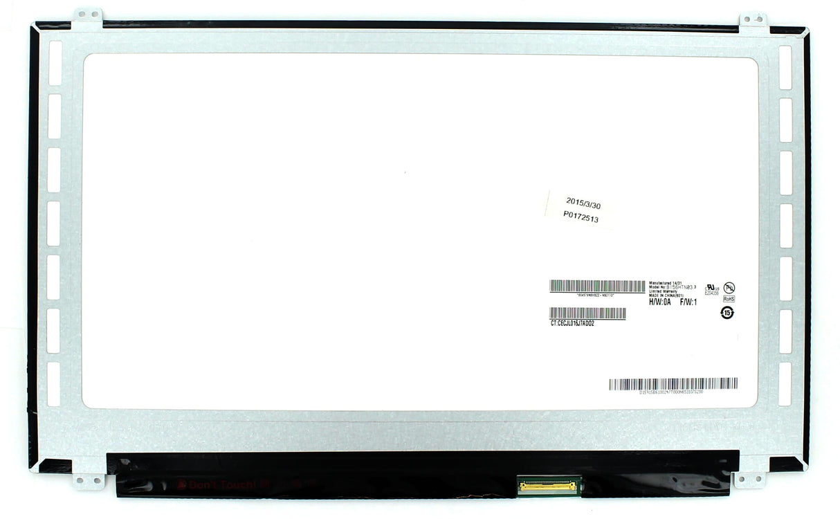 Écran LCD OEM 15,6 pouces 1920x1080 GLOSS 40pin