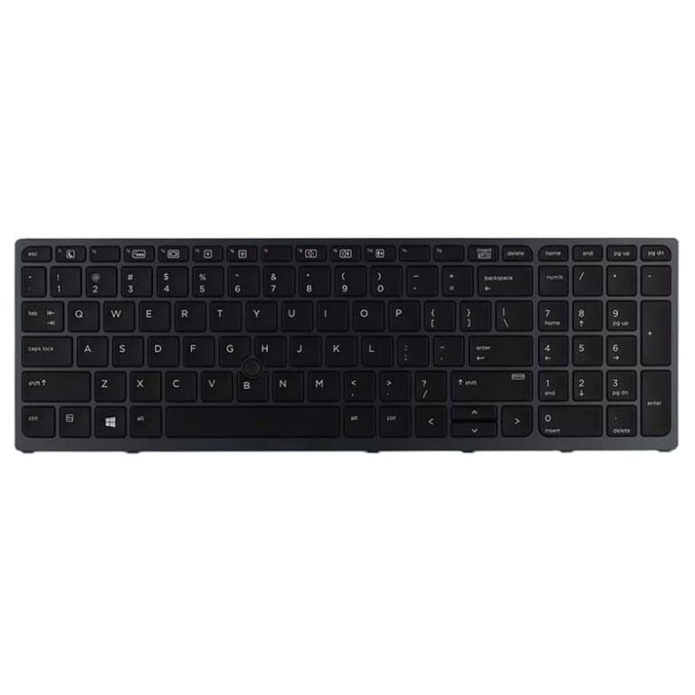 Clavier d'ordinateur portable Hp azerty be + rétroéclairage
