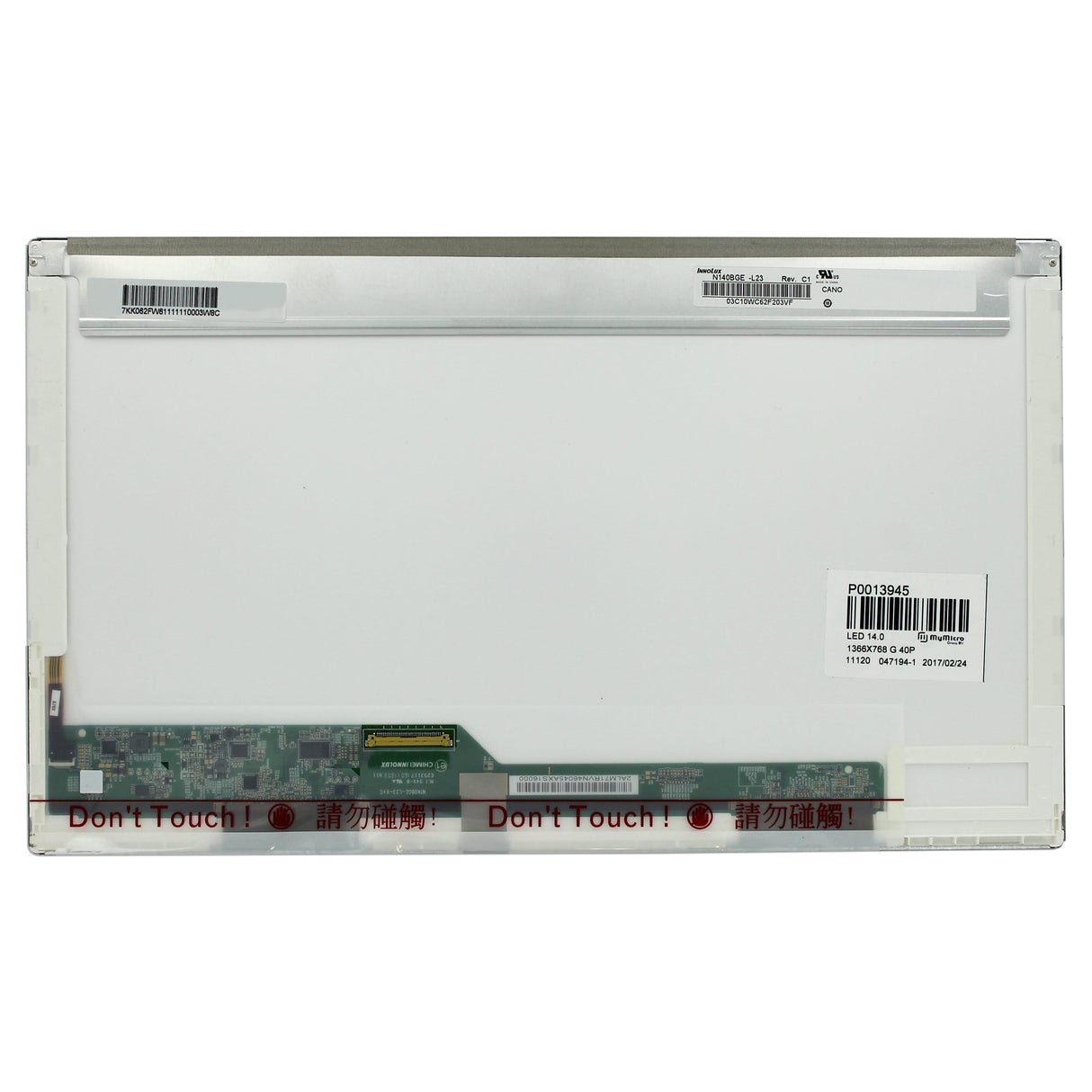 OEM 14,0 palcová LCD obrazovka 1366x768 GLOSS 40PIN